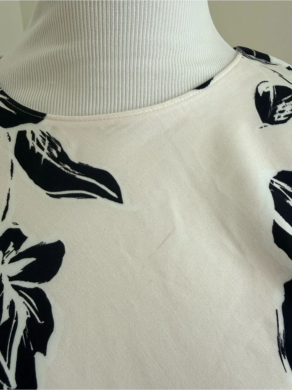 NWT Favorite Daughter The Truly Madly Mini Short Black & White Dress Size Medium